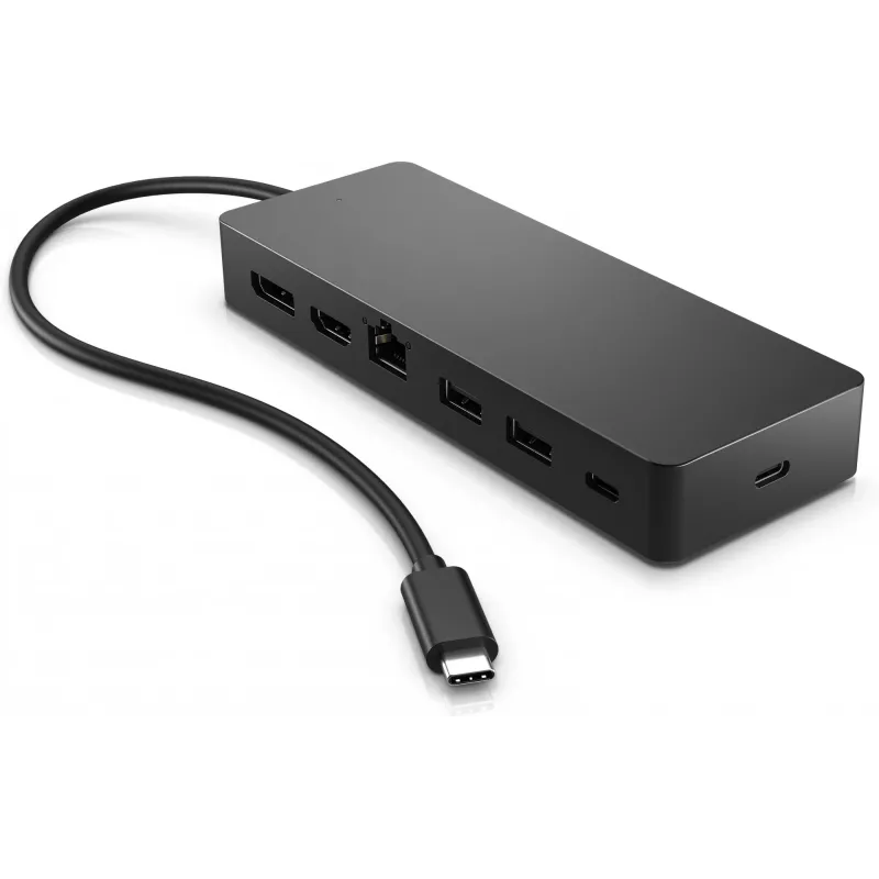 HP Universal USB-C Multiport Hub USB 3.2 Gen 1 Type-C μαύρο