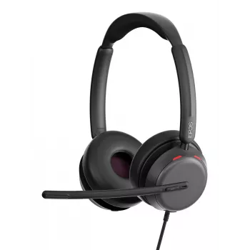 Lenovo 4Z21P85373 ακουστικά/headset ενσύρματο headset με βραχίονα κεφαλής για γραφείο/callcenter USB Type-C / USB Type-A μαύρο