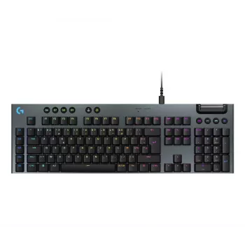 LOGITECH G915 X USB-A ενσύρματο low-profile gaming πληκτρολόγιο απτικό μαύρο Azerty Fr