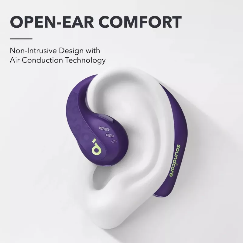 ANKER Ακουστικά - Soundcore Aerofit Pro - Electric Μωβ