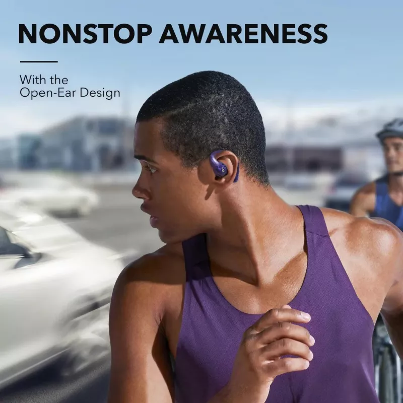 ANKER Ακουστικά - Soundcore Aerofit Pro - Electric Μωβ