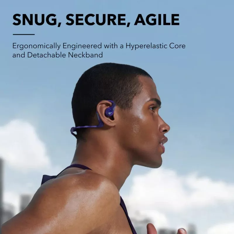 ANKER Ακουστικά - Soundcore Aerofit Pro - Electric Μωβ