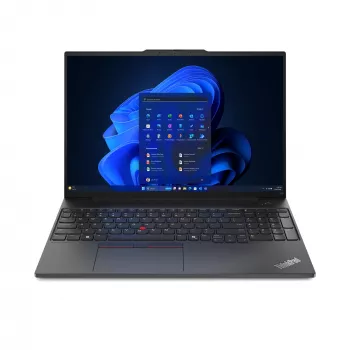 Lenovo ThinkPad E16 Gen 2 (AMD) 21M50025GE φορητός υπολογιστής, AMD Ryzen 5 7535HS, 40,6 cm (16 ίντσες) WUXGA 1920x1200, 8 GB DDR5-SDRAM, 256 GB SSD, AMD Radeon 660M, Windows 11 Pro, γερμανικό πληκτρολόγιο QWERTZ, μαύρος
