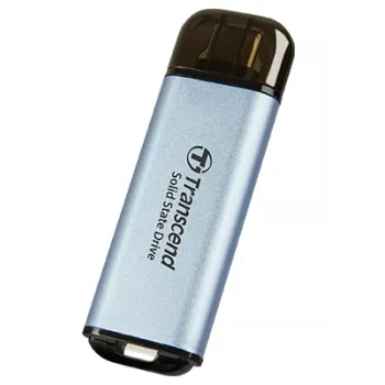 TRANSCEND Esd300c – 1 TB φορητός SSD – USB Type-C – 3D-NAND-Flash – γαλάζιο