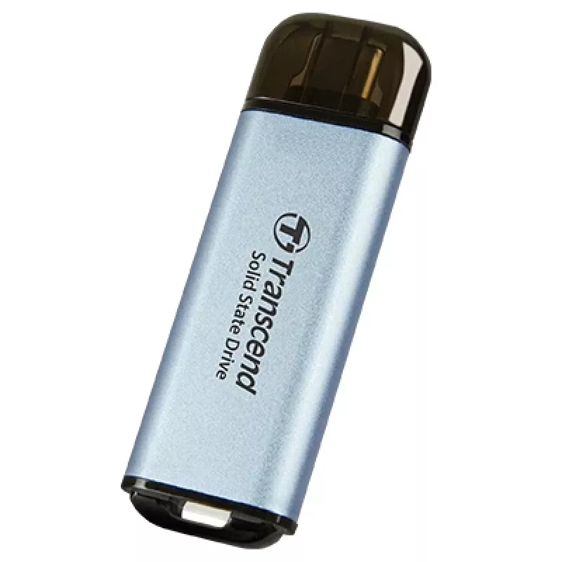 TRANSCEND Esd300c – 1 TB φορητός SSD – USB Type-C – 3D-NAND-Flash – γαλάζιο