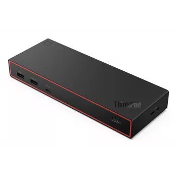 Lenovo ThinkPad USB4 Dock 5000 Ενσύρματο Thunderbolt 4 Μαύρο