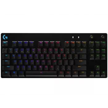LOGITECH G PRO Μηχανικό πληκτρολόγιο gaming μαύρο Qwerty Pan Nordic