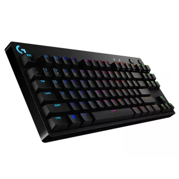 LOGITECH G PRO Μηχανικό πληκτρολόγιο gaming μαύρο Qwerty Pan Nordic