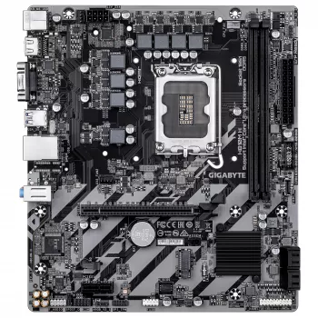 Μητρική πλακέτα GIGABYTE H810M H Micro ATX, chipset Intel H810, LGA 1851, DDR5, 2x DIMM έως 128 GB, PCIe 4.0, HDMI 2.1