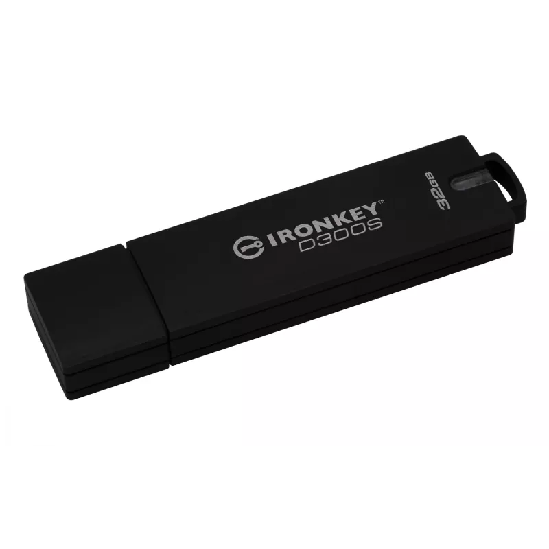 Kingston Technology IronKey 32GB D300S USB stick με κρυπτογράφηση AES-256-XTS