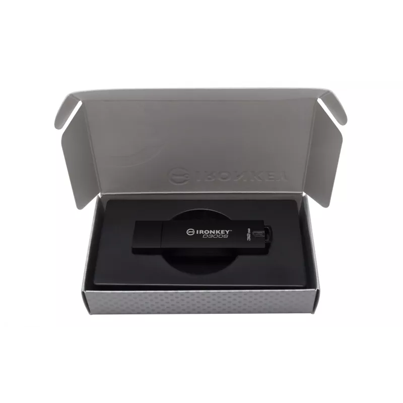 Kingston Technology IronKey 32GB D300S USB stick με κρυπτογράφηση AES-256-XTS