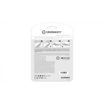 Kingston Technology IronKey 256GB Keypad 200, FIPS 140-3 Level 3, AES-256 κρυπτογράφηση