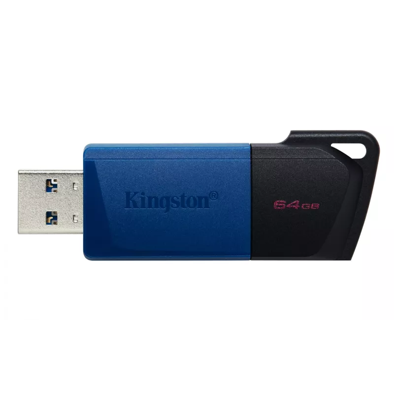 Kingston Technology DataTraveler 64GB USB3.2 Gen 1 Exodia M (Μαύρο + Μπλε) – 2 τεμ.