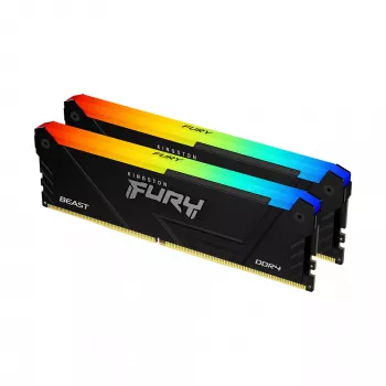 Kingston Technology FURY Beast 16GB 3200MT/s DDR4 CL16 DIMM (Kit 2 τεμ.) RGB