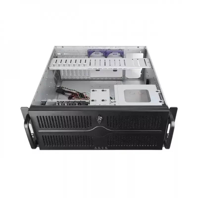 Chieftec UNC-409S-B-OP θήκη διακομιστή rack 19 ιντσών 4U, 3x 5,25" + 1x 3,5" εξωτερικές θέσεις, μαύρη