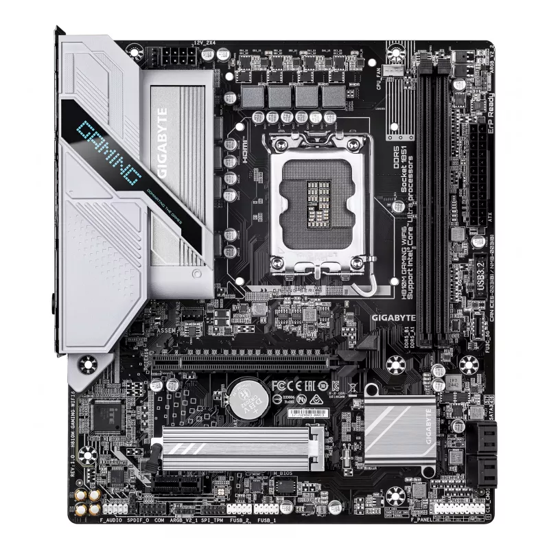 Μητρική GIGABYTE H810M GAMING WIFI6, Intel Core Ultra, LGA 1851, Micro ATX
