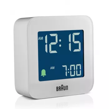 Braun BC08 Ψηφιακό Ξυπνητήρι Λευκό