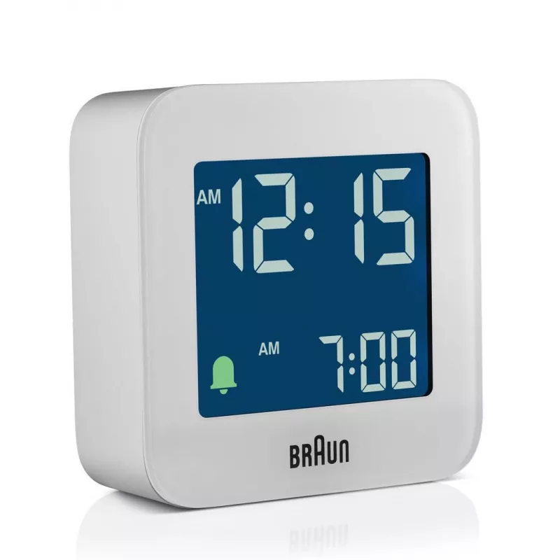 Braun BC08 Ψηφιακό Ξυπνητήρι Λευκό