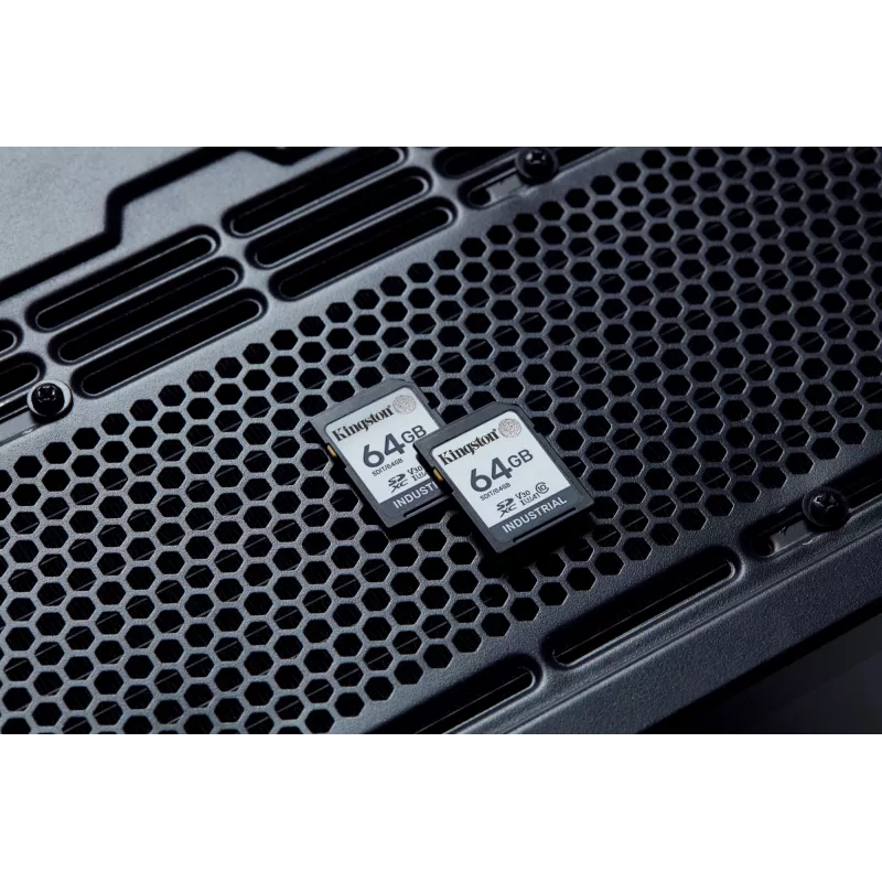 Kingston Technology 64 GB SDXC Βιομηχανική Μνήμη Flash UHS-I pSLC