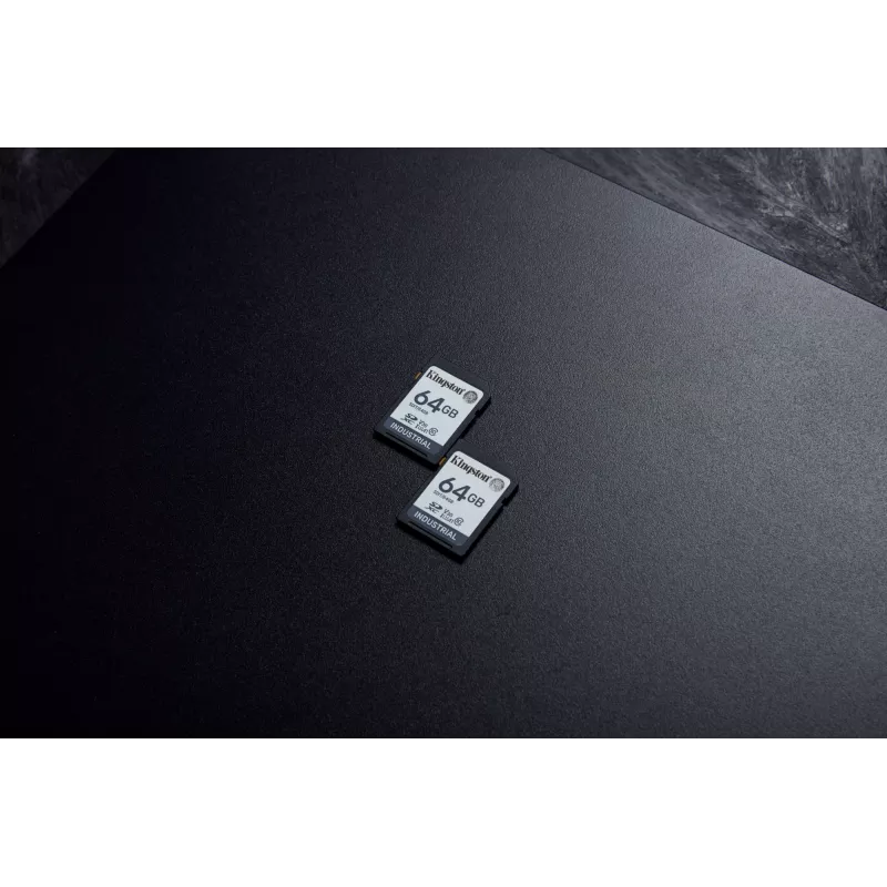 Kingston Technology 64 GB SDXC Βιομηχανική Μνήμη Flash UHS-I pSLC