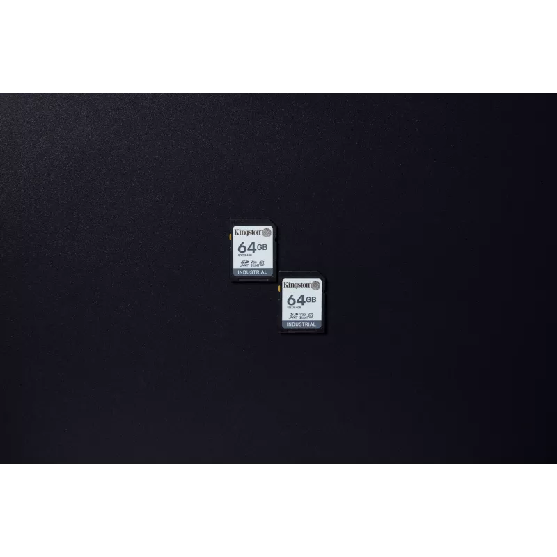 Kingston Technology 64 GB SDXC Βιομηχανική Μνήμη Flash UHS-I pSLC
