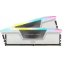 CORSAIR Μνήμη 32GB DDR5 (2x16GB) DRAM 6200MT/s CL36 Vengeance RGB Κιτ – Λευκό