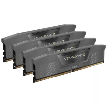 DIMM 64 GB DDR5-6000 (4x 16 GB) Quad-Kit, Μνήμη μαύρο, CMK64GX5M4B6000Z36, Vengeance, AMD EXPO