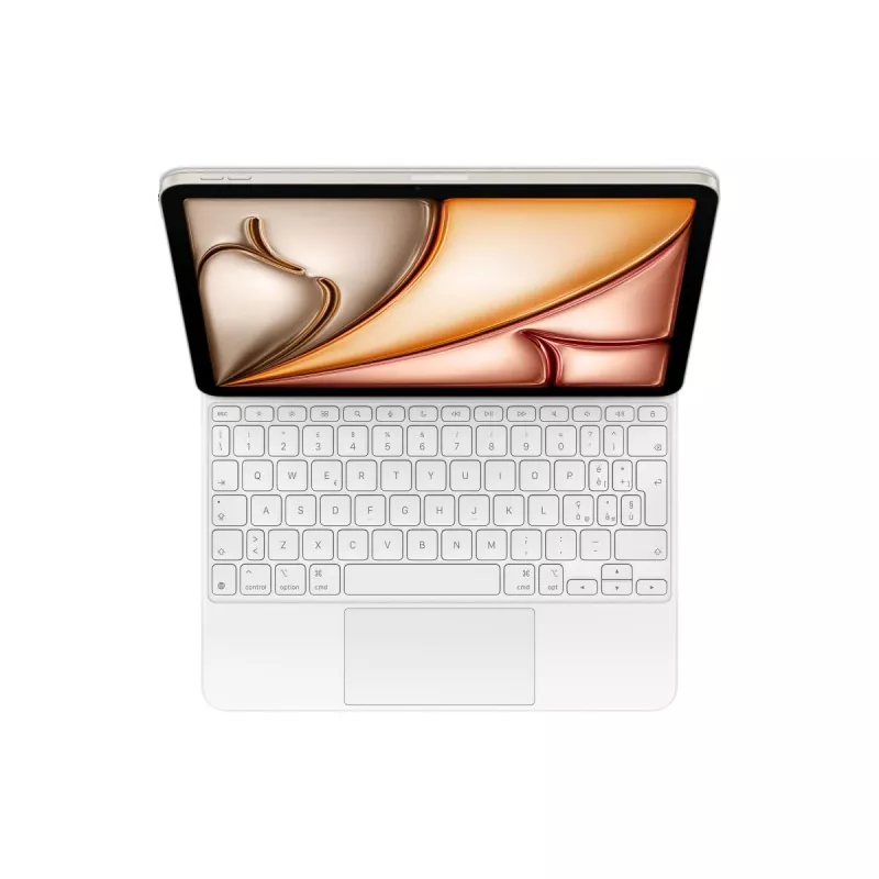 APPLE Magic Keyboard για iPad Air 11 ιντσών (m2/m3/m4) - Λευκό - Qwerty Ιταλικό