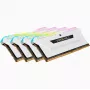 CORSAIR Μνήμη RAM 64GB DDR4 (4 x 16GB) DRAM 3200MHz C16 Κιτ μνήμης Vengeance RGB Pro Sl White