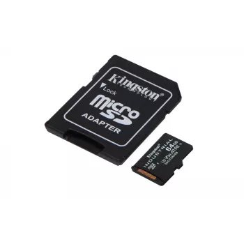 Kingston Technology 64 GB microSDXC Industrial C10 A1 pSLC Κάρτα + SD-Adapter
