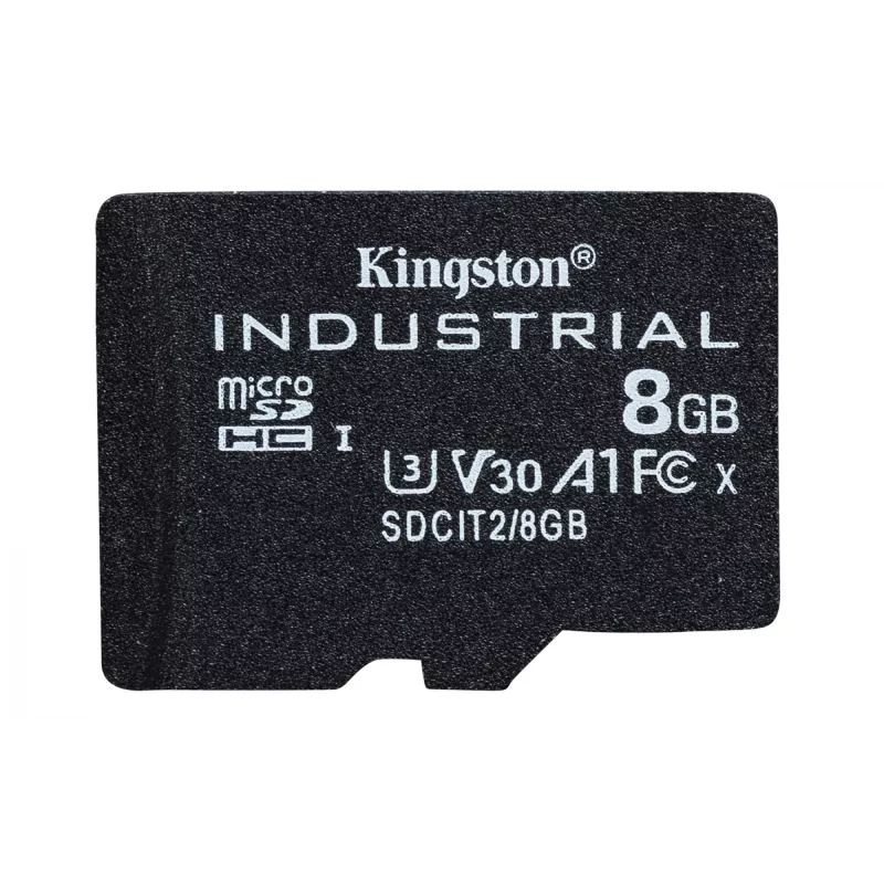 Kingston Technology 8GB microSDHC Industrial C10 A1 pSLC Κάρτα + SD-Adapter