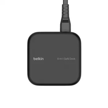 BELKIN USB-C 6-in-1 Core GaN Dock Μαύρο