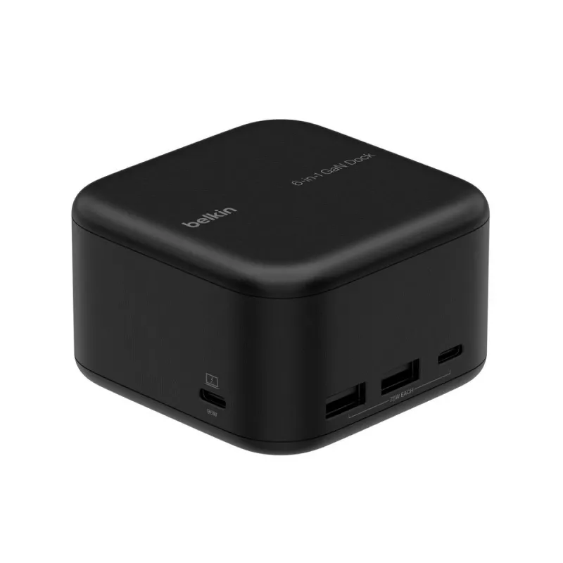 BELKIN USB-C 6-in-1 Core GaN Dock Μαύρο