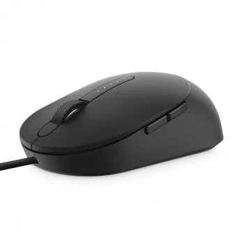 DELL Pro Ενσύρματο Ποντίκι - MS3220 - Μαύρο, αμφίχειρο, Laser, USB Type-A, 3200 DPI, 2 ms, Μαύρο