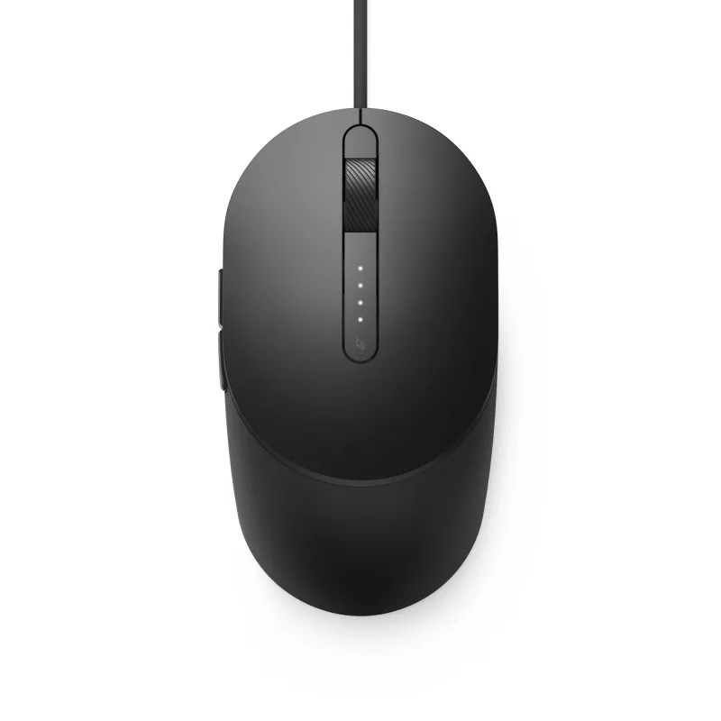 DELL Pro Ενσύρματο Ποντίκι - MS3220 - Μαύρο, αμφίχειρο, Laser, USB Type-A, 3200 DPI, 2 ms, Μαύρο