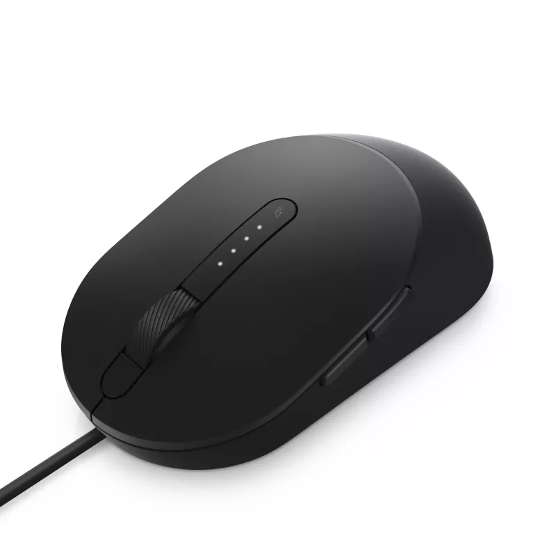 DELL Pro Ενσύρματο Ποντίκι - MS3220 - Μαύρο, αμφίχειρο, Laser, USB Type-A, 3200 DPI, 2 ms, Μαύρο