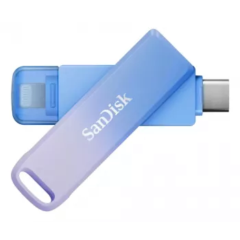 WESTERN DIGITAL SanDisk Creator Phone Drive - 128 GB USB stick - USB-C/Lightning - μπλε