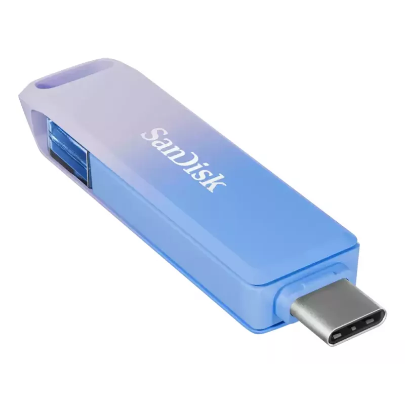WESTERN DIGITAL SanDisk Creator Phone Drive - 128 GB USB stick - USB-C/Lightning - μπλε