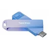 WESTERN DIGITAL SanDisk Creator Phone Drive - 128 GB USB stick - USB-C/Lightning - μπλε