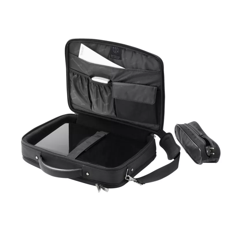 DICOTA Eco Multi Plus - θήκη notebook 14-15.6 ίντσες - μαύρη / 600d Rpe πολυεστέρας