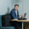 DICOTA Eco Backpack Base - σακίδιο notebook 13-14.1in - μαύρο / 300d rPET πολυεστέρας