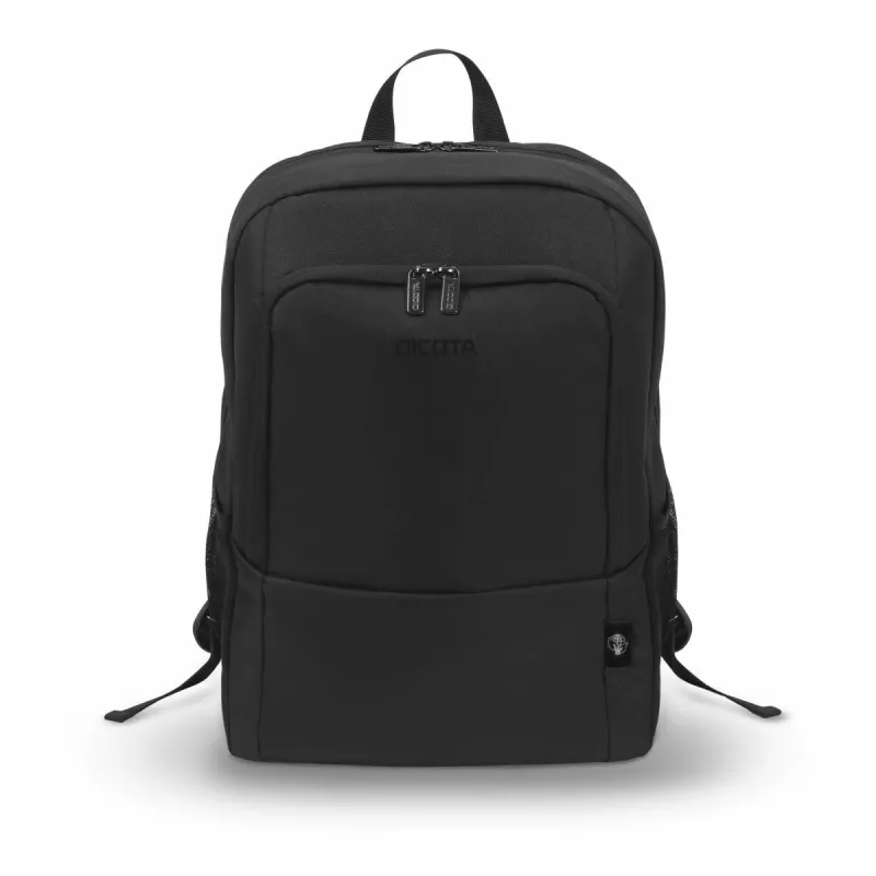 DICOTA Eco Backpack Base - σακίδιο notebook 13-14.1in - μαύρο / 300d rPET πολυεστέρας