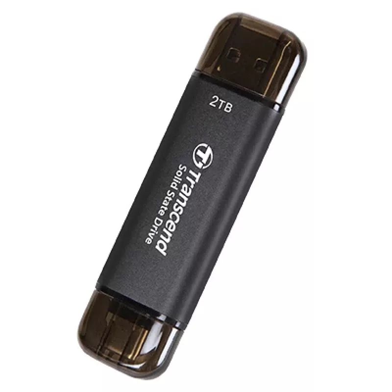 TRANSCEND Esd310c - 2 TB φορητό SSD - USB Type-A / USB Type-C