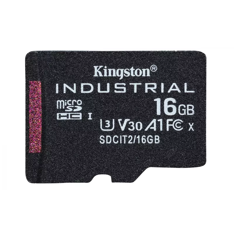 Kingston Technology 16GB microSDHC Industrial C10 A1 pSLC Κάρτα + SD-Adapter