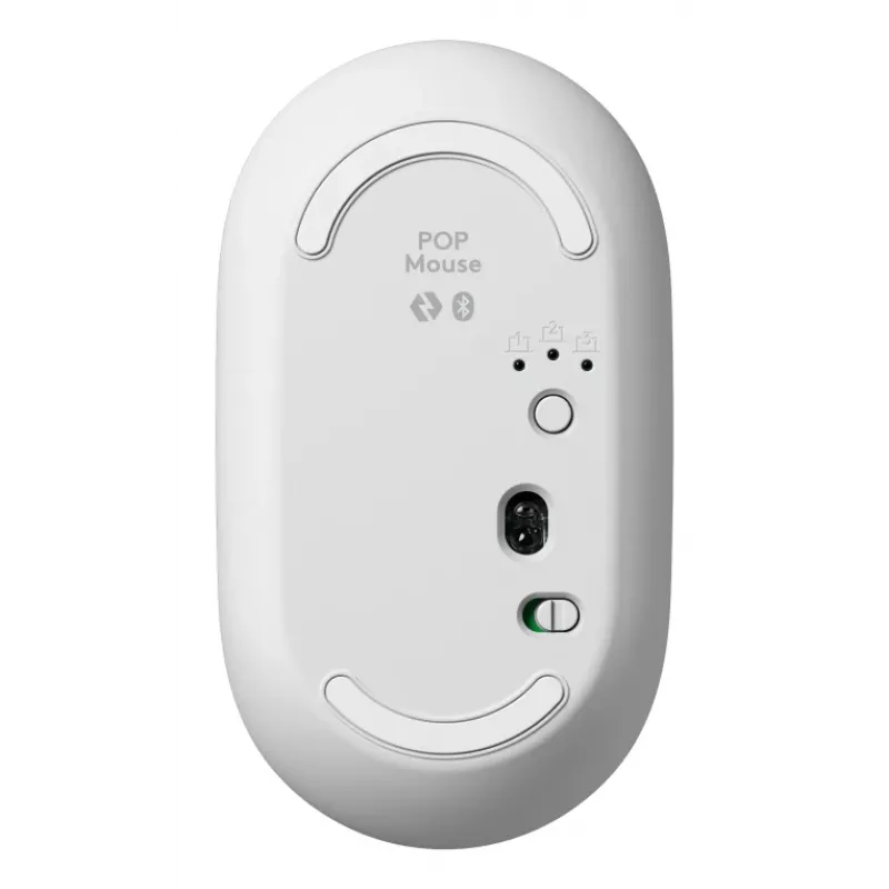 Logitech POP Icon Combo Πληκτρολόγιο Ποντίκι Universal Bluetooth QWERTY US International Πορτοκαλί Λευκό