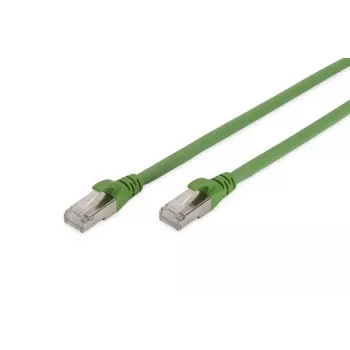 Καλώδιο δικτύου Digitus CAT 6A S/FTP Patchkabel RJ-45 Cat6a 2m Πράσινο