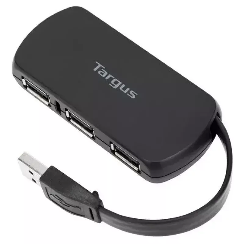 Targus ACH114EU hub διασύνδεσης USB 2.0 480 Mbit/s μαύρο