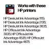 HP 652 Μαύρο Original Ink Advantage δοχείο μελανιού