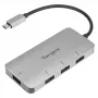 Targus ACH226EU hub διασύνδεσης USB 3.2 Gen 1 (3.1 Gen 1) Type-C 5000 Mbit/s ασημί