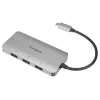 Targus ACH226EU hub διασύνδεσης USB 3.2 Gen 1 (3.1 Gen 1) Type-C 5000 Mbit/s ασημί